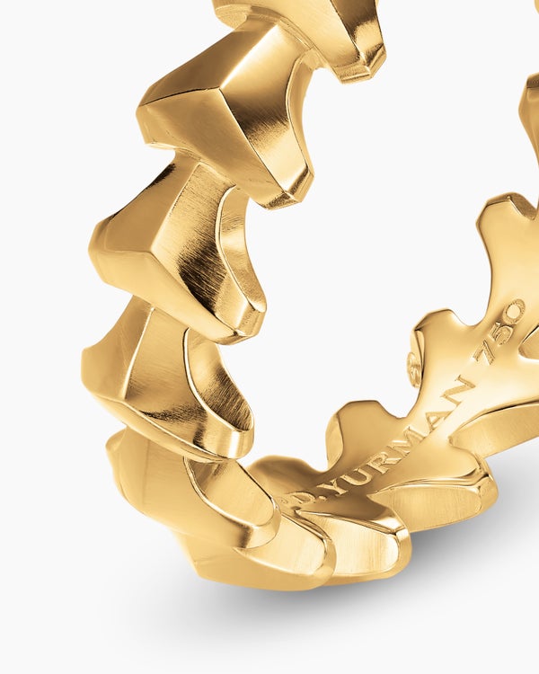 Armory® Band Ring in 18K Yellow Gold, 6.2mm
