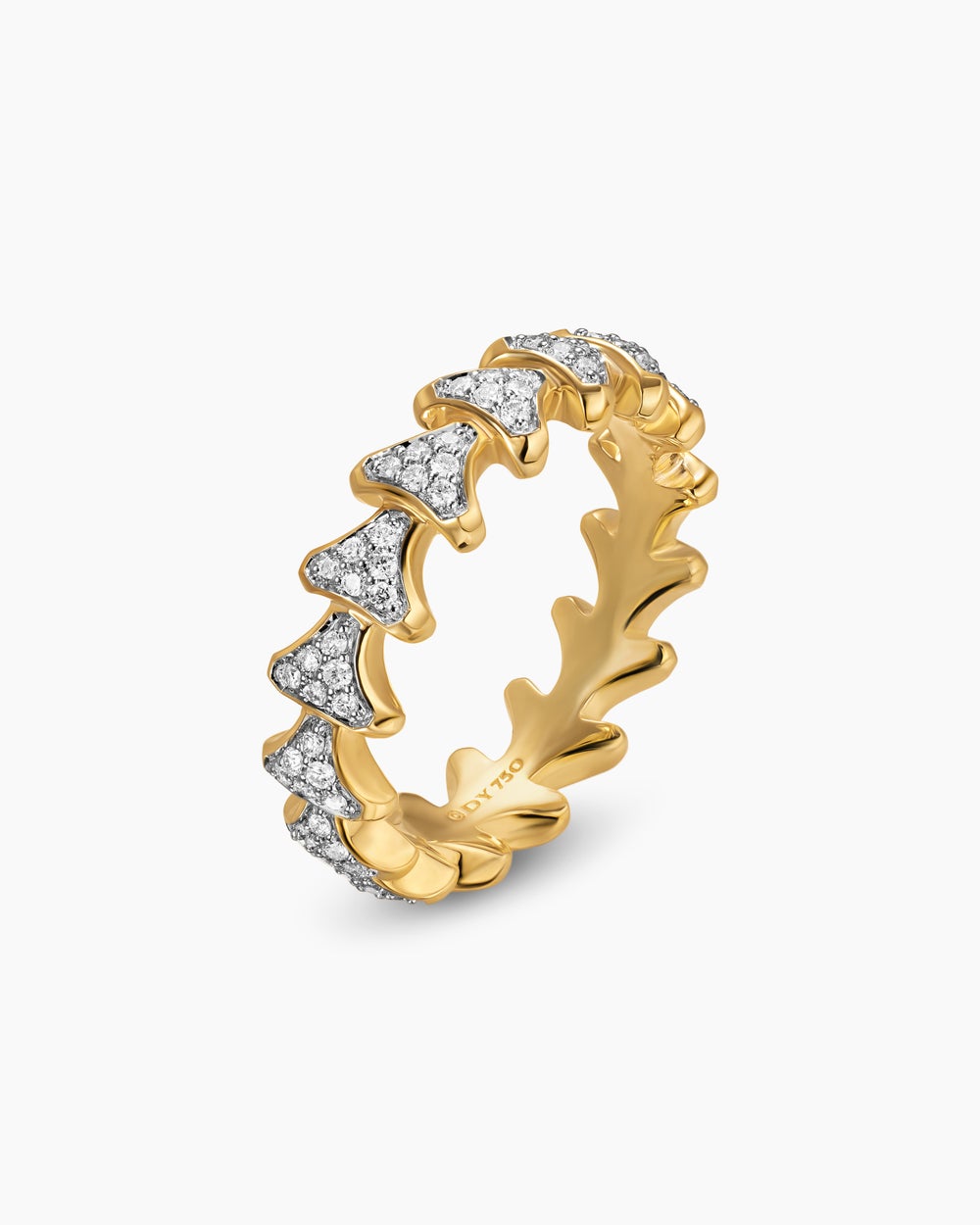 Anneau Armory en or jaune 18 carats, 6,2 mm hommes