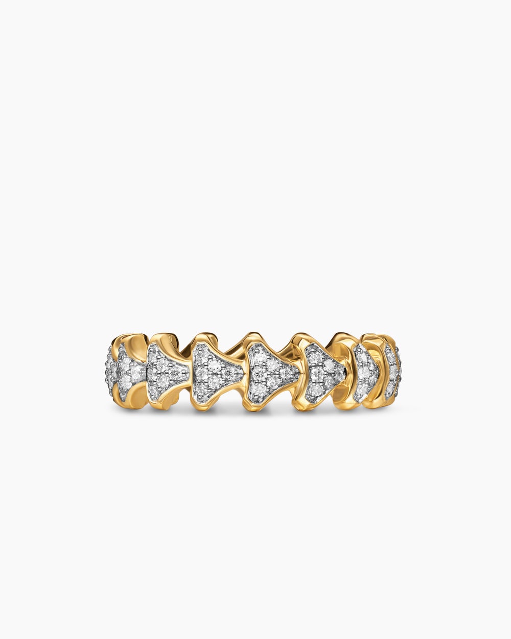Anneau Armory en or jaune 18 carats, 6,2 mm hommes