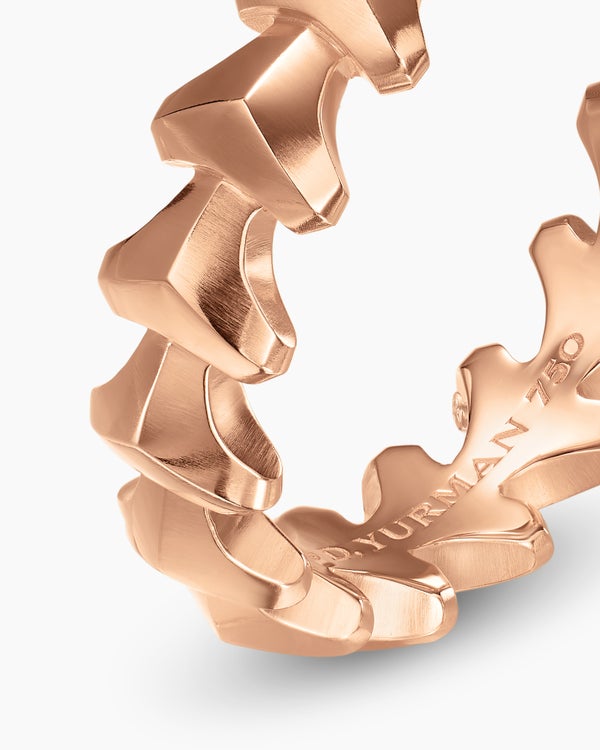 Armory® Band Ring in 18K Rose Gold, 6.2mm