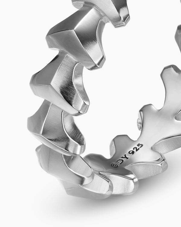 Armory® Band Ring in Sterling Silver, 6.2mm