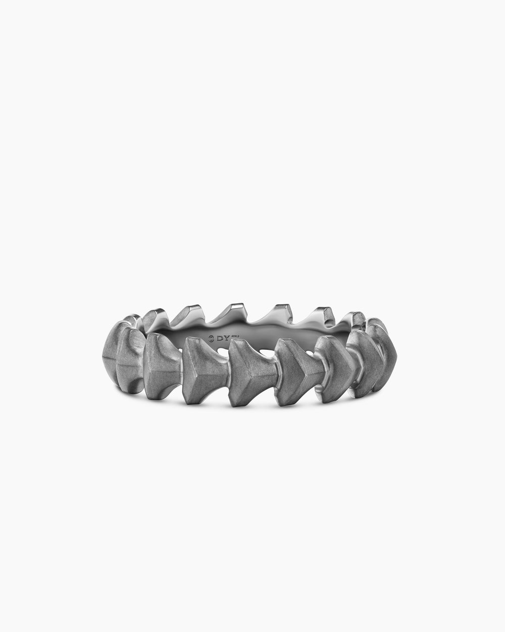 Anneau Armory en titane anthracite, 6,2 mm hommes