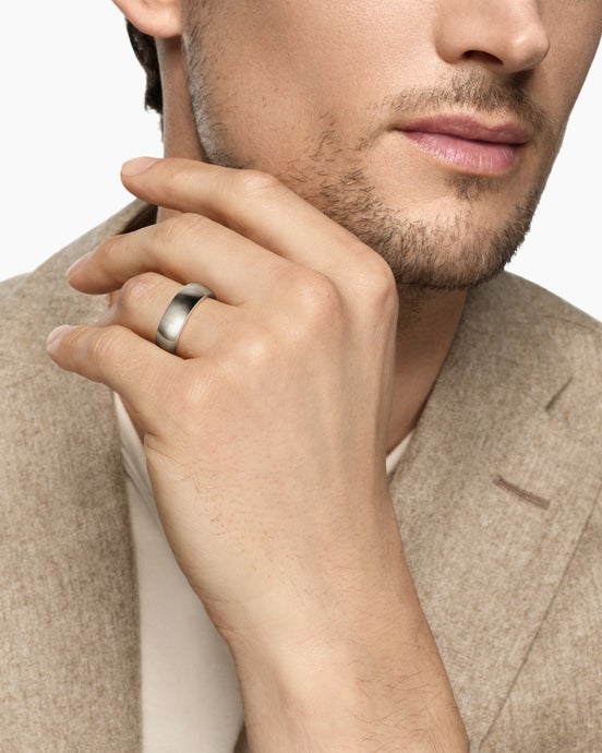 Streamline® Band Ring in Sterling Silver, 7.6mm