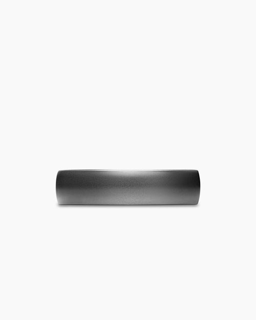 Streamline Band Ring in Anthracite Titanium, 6.2mm