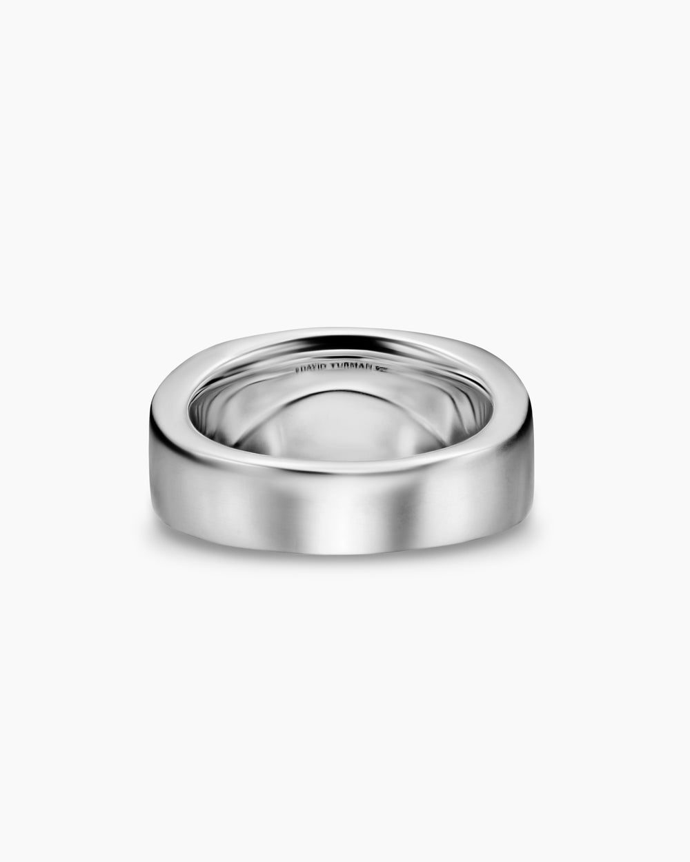Chevalière Chevron à trois faces en argent sterling, 12,5 mm hommes