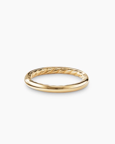 DY Eden Band Ring in 18K Yellow Gold, 2.5mm