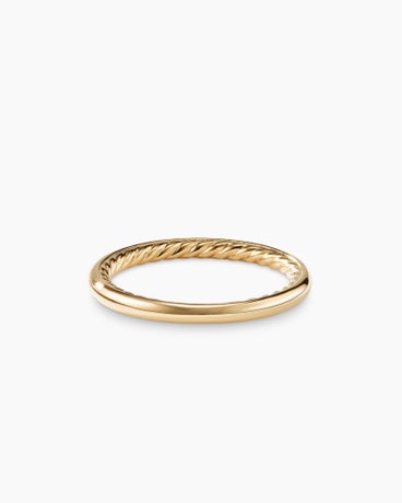 DY Eden Band Ring in 18K Yellow Gold, 2mm