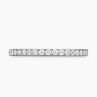 DY Eden Partway Band Ring in 18K Yellow Gold with Diamonds, 1.85mm
