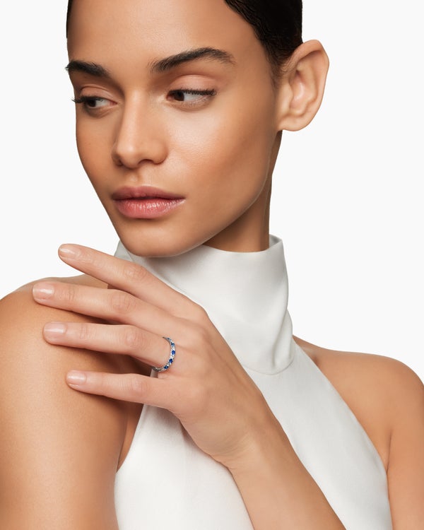 DY Eden Partway Band Ring in Platinum, 2.8mm