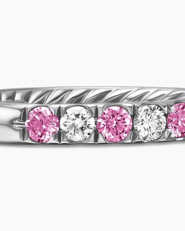 Anneau partiel DY Eden en platine, 2,8 mm