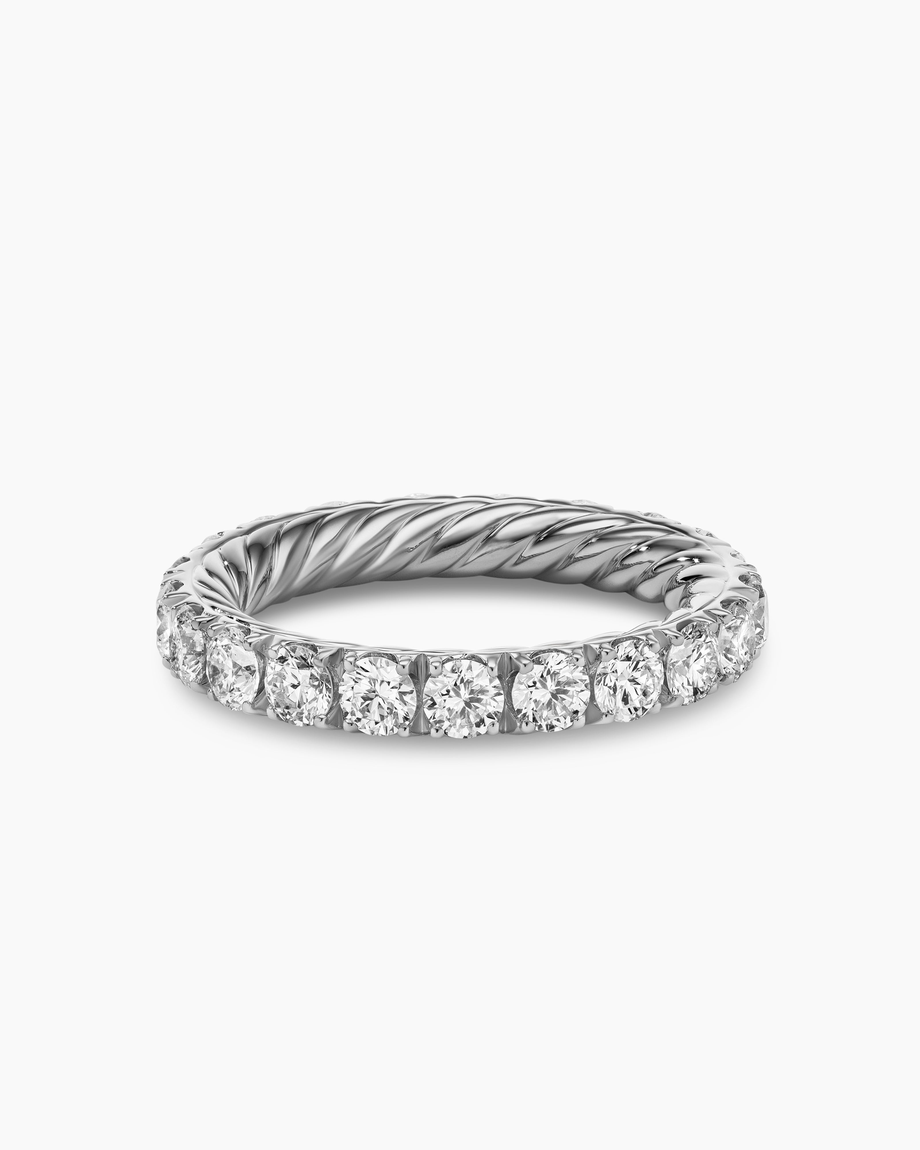 40 Carat Oval Diamond Eternity Band – Happy Jewelers