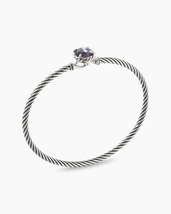 Petite Chatelaine Bracelet in Sterling Silver, 3mm