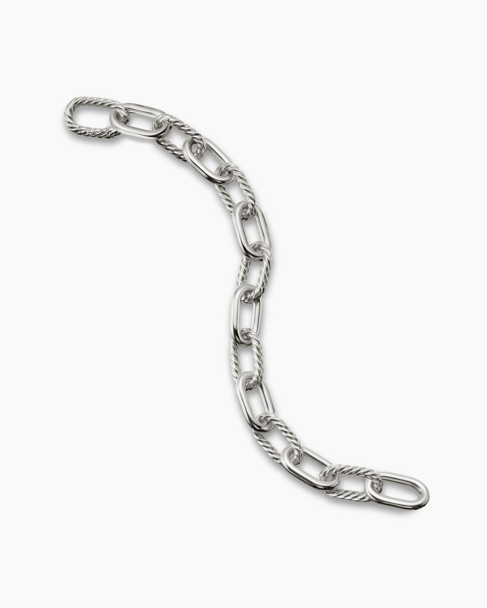 Bracelet chaîne DY Madison en argent sterling, 11 mm femmes