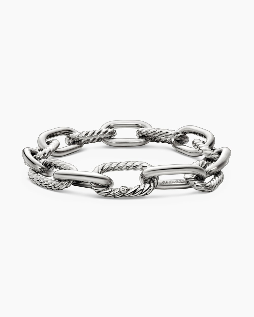 Bracelet chaîne DY Madison en argent sterling, 11 mm femmes