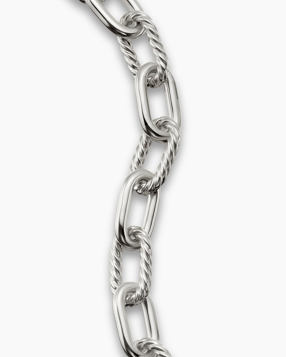 Bracelet chaîne DY Madison en argent sterling, 11 mm femmes