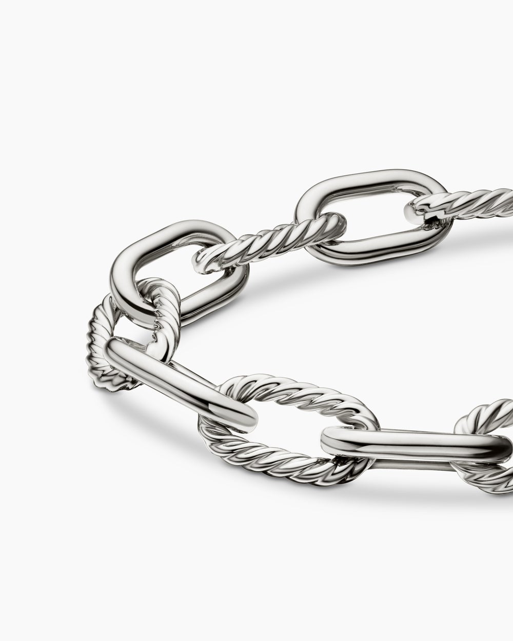 Bracelet chaîne DY Madison en argent sterling, 11 mm femmes