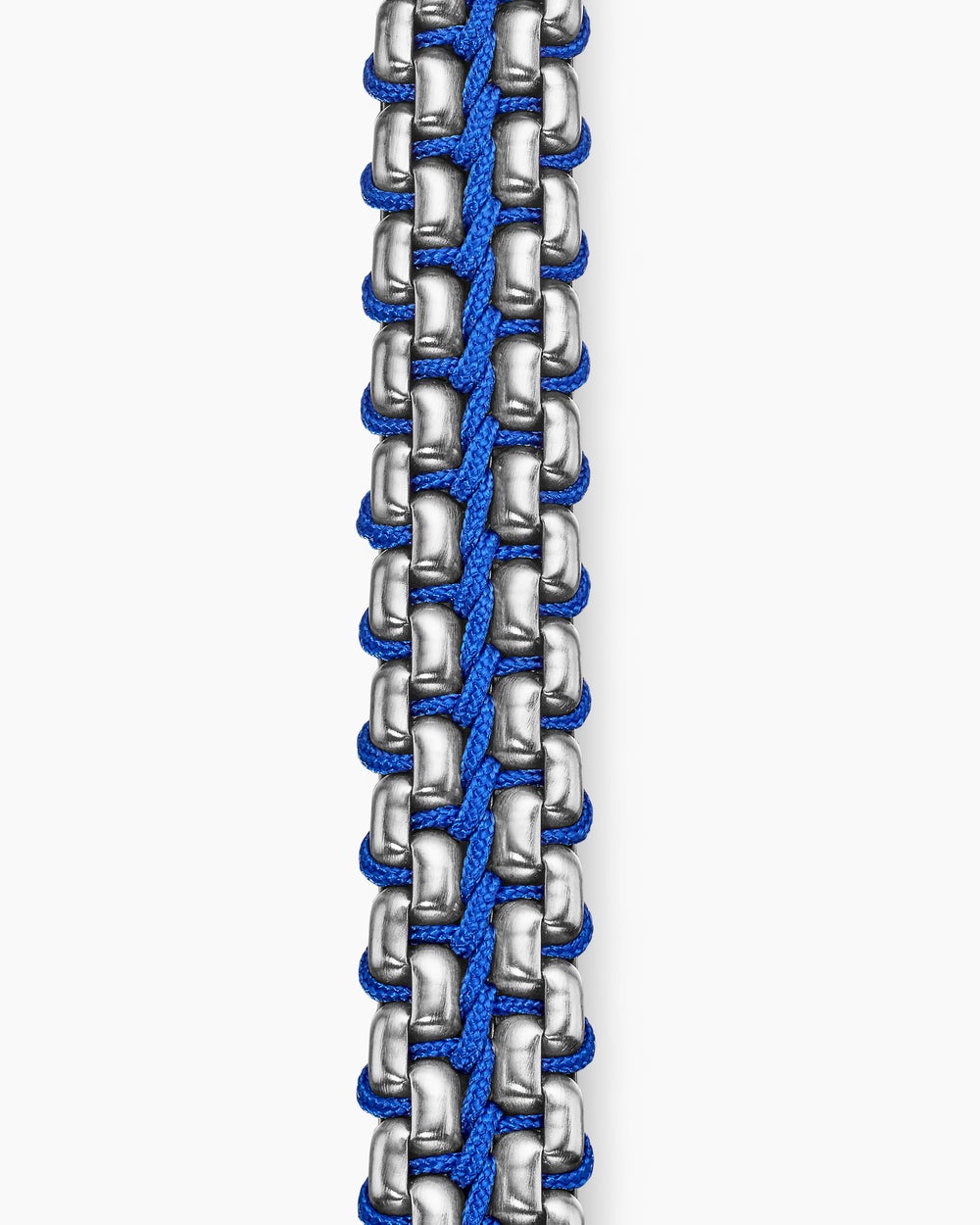 Bracelet Box Chain tissé en argent sterling, 12 mm hommes