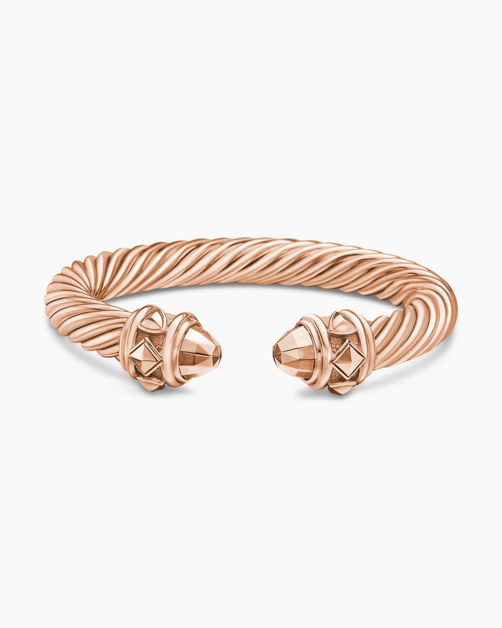 Womens Renaissance® Cablespira® Flex Bracelet in 18K Rose Gold, 9mm