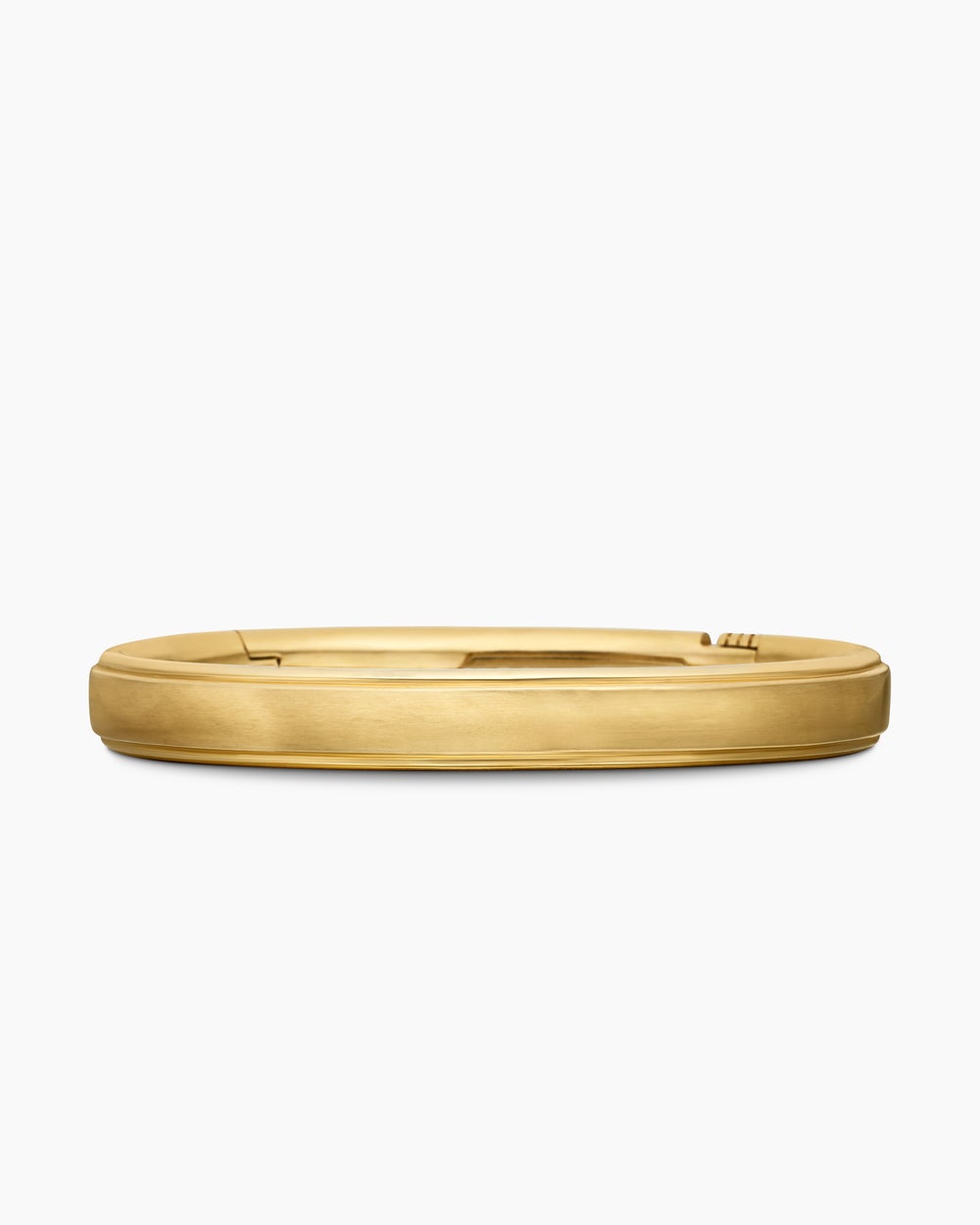 Mens Streamline® Bangle Bracelet in 18K Yellow Gold, 9mm