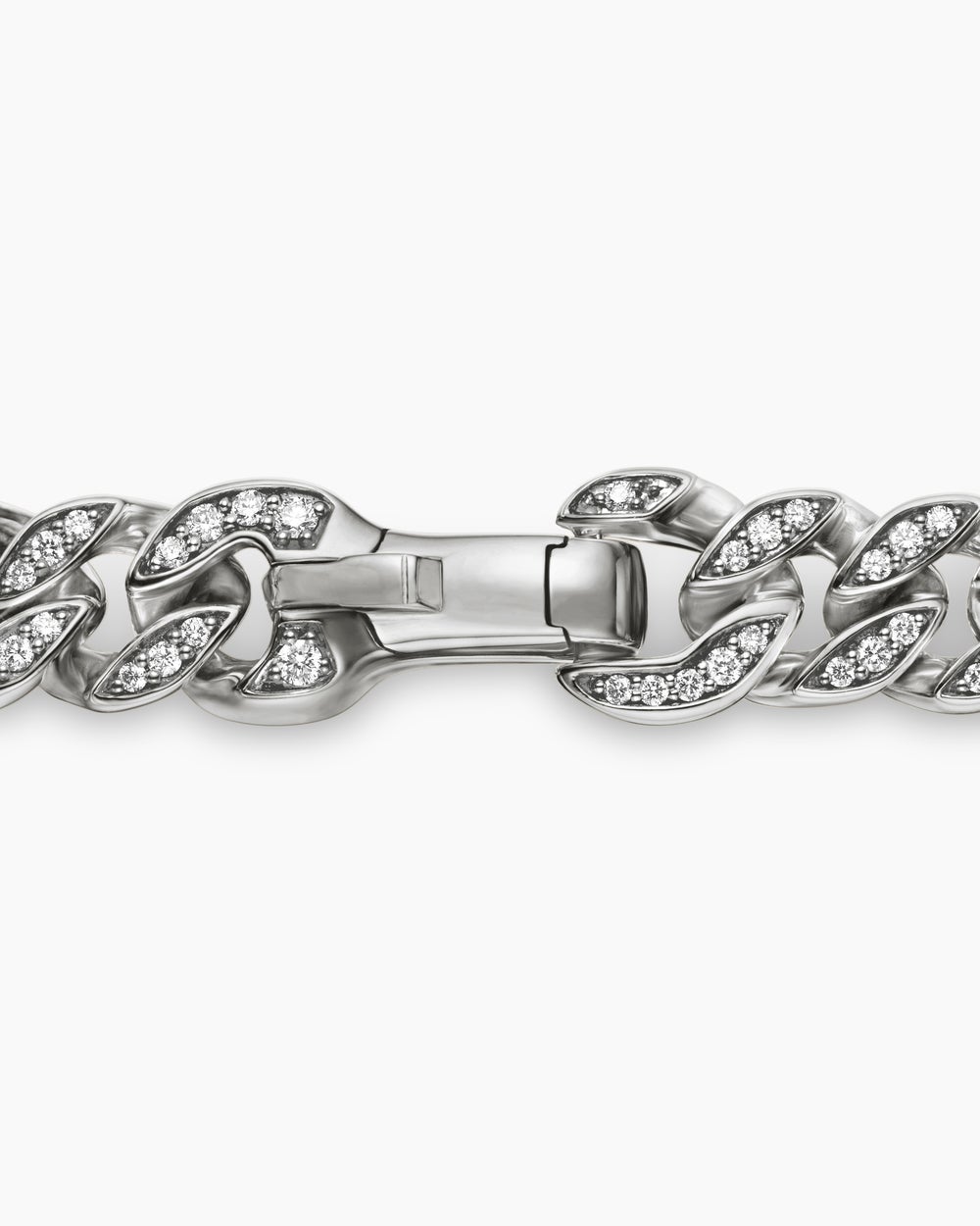 Bracelet Curb Chain en argent sterling, 8 mm hommes