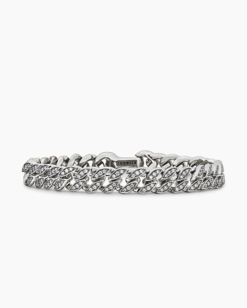 Bracelet Curb Chain en argent sterling, 8 mm hommes