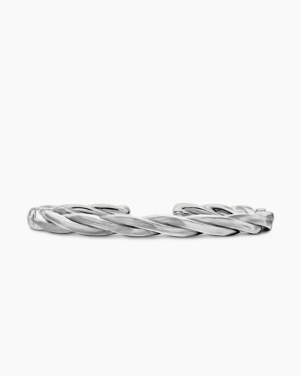 Mens DY Helios Cuff Bracelet in Sterling Silver, 6mm
