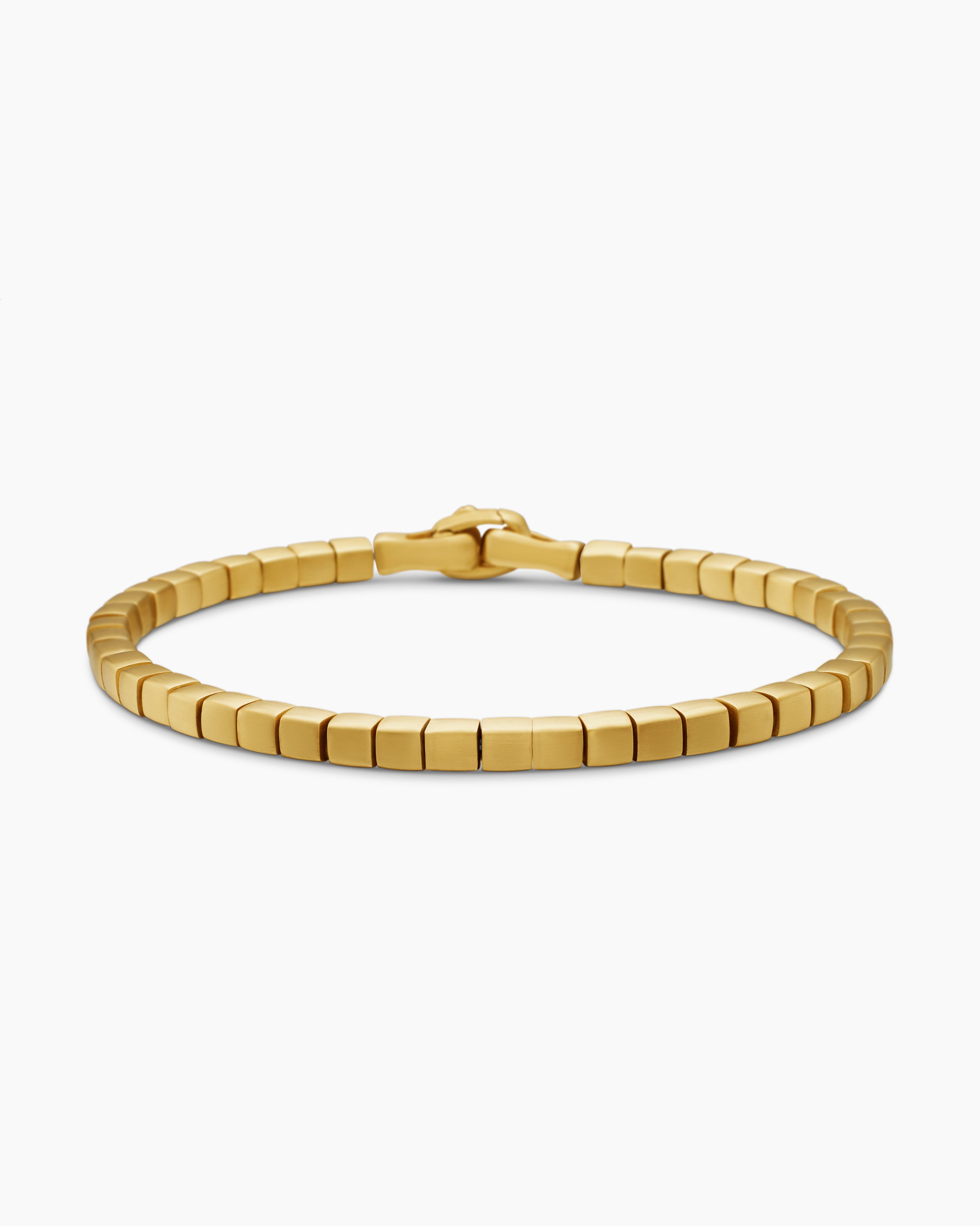 Bracelet coussin Spiritual Beads en or jaune 18 carats, 4 mm hommes 
