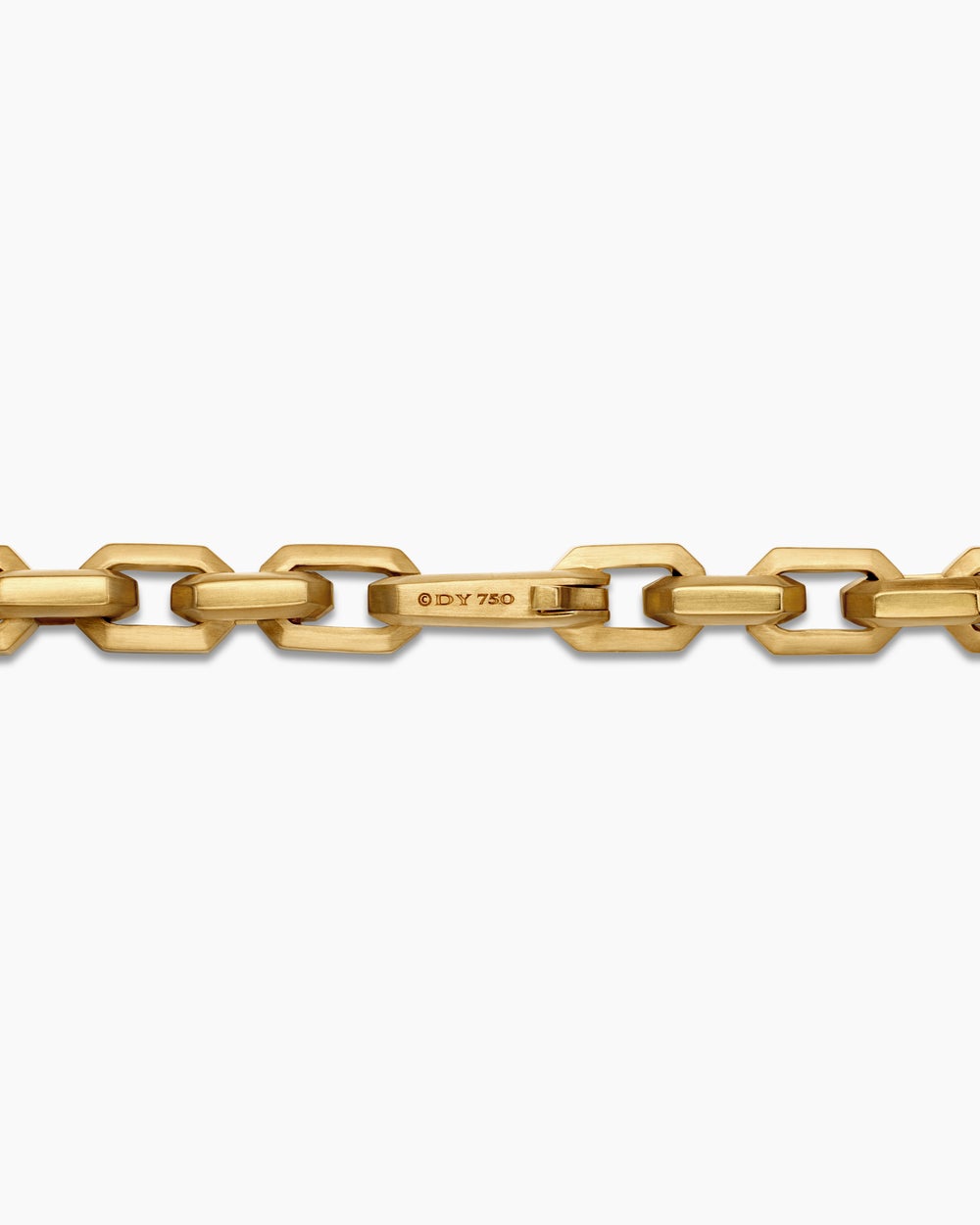 Mens Streamline® ID Bracelet in 18K Yellow Gold, 6.8mm