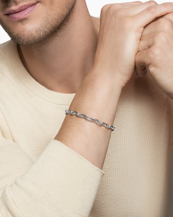 DY Madison® Chain Bracelet in Sterling Silver, 6mm