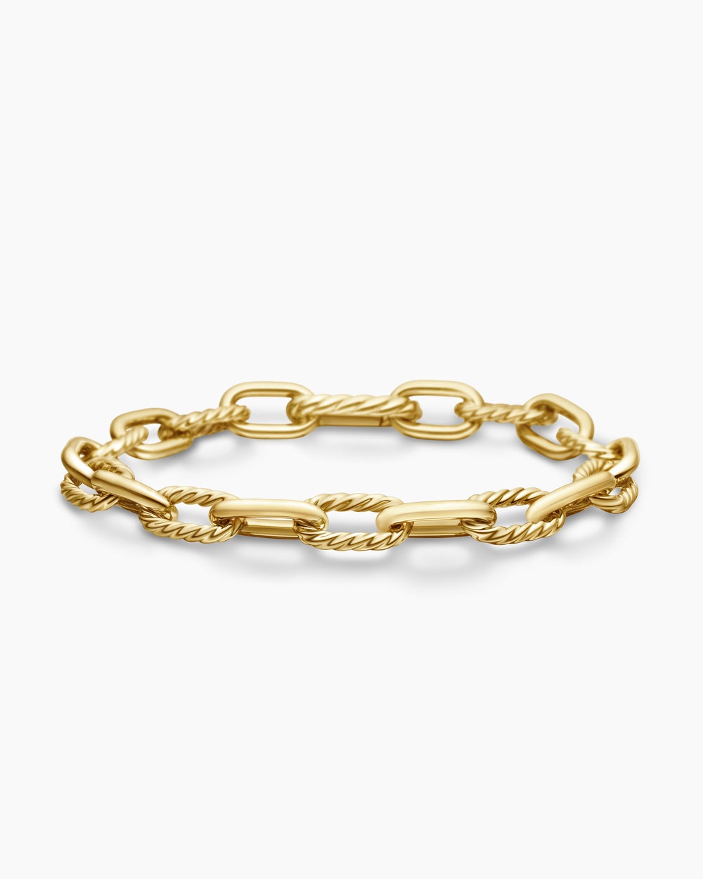 Bracelet chaîne DY Madison en or jaune 18 carats, 8,5 mm