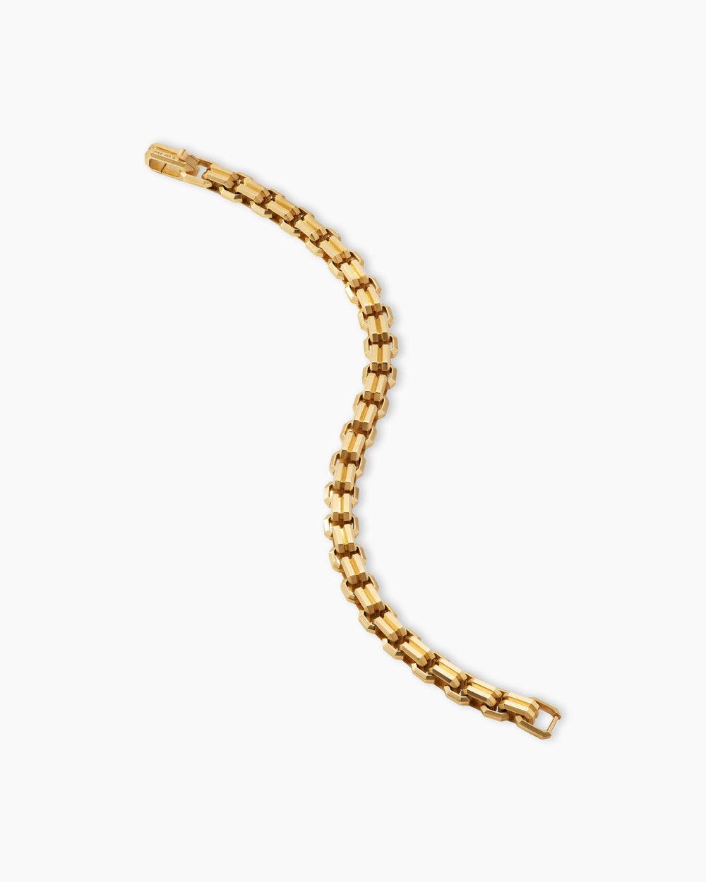Bracelet à maillons Heirloom double Streamline® en or jaune 18 carats, 8 mm