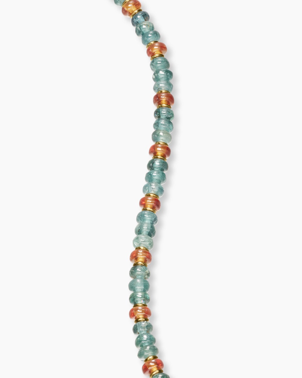Mens Spiritual Beads Bracelet in 18K Yellow Gold, 4mm