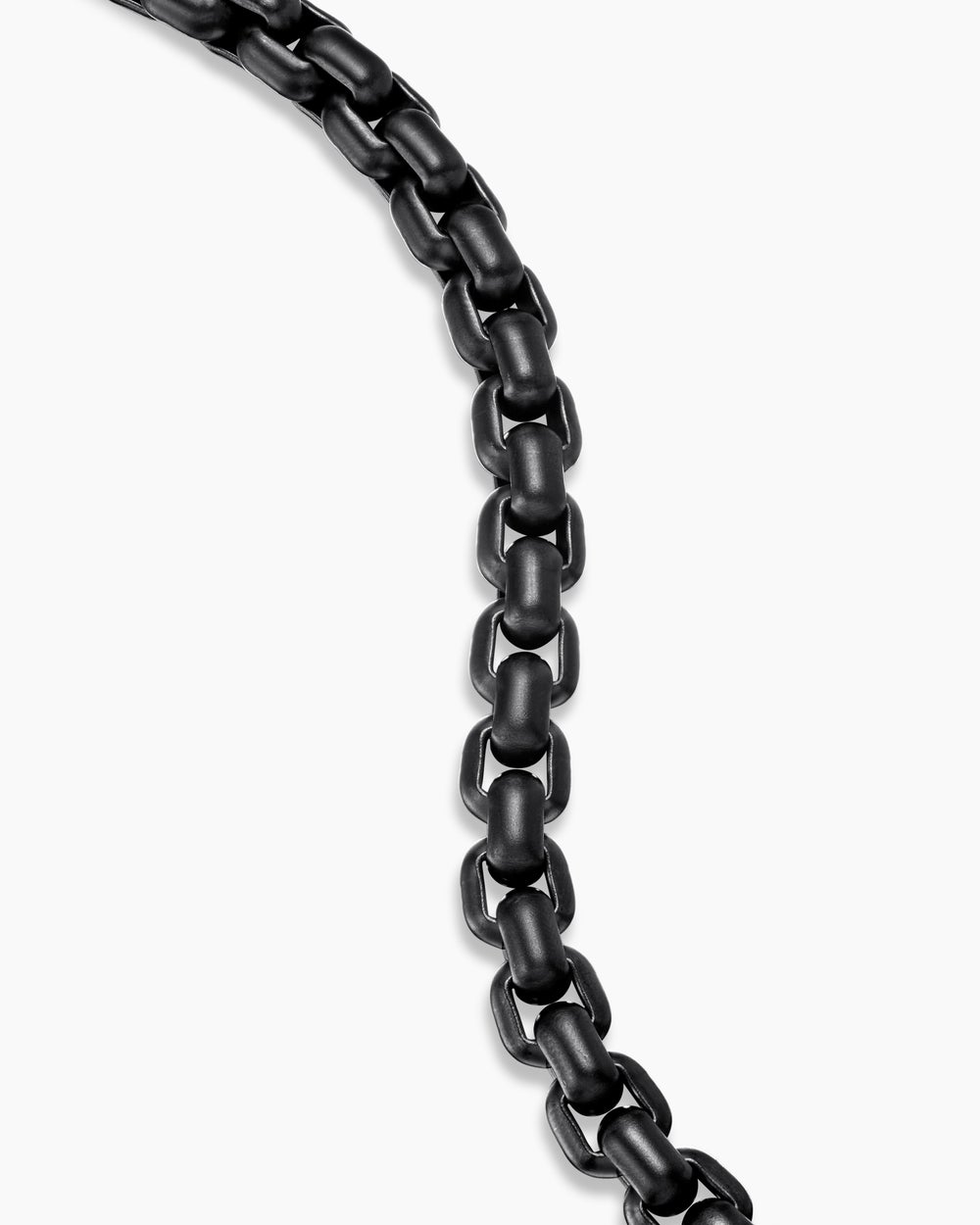 Bracelet Box Chain en acier inoxydable et argent sterling, 7,3 mm hommes
