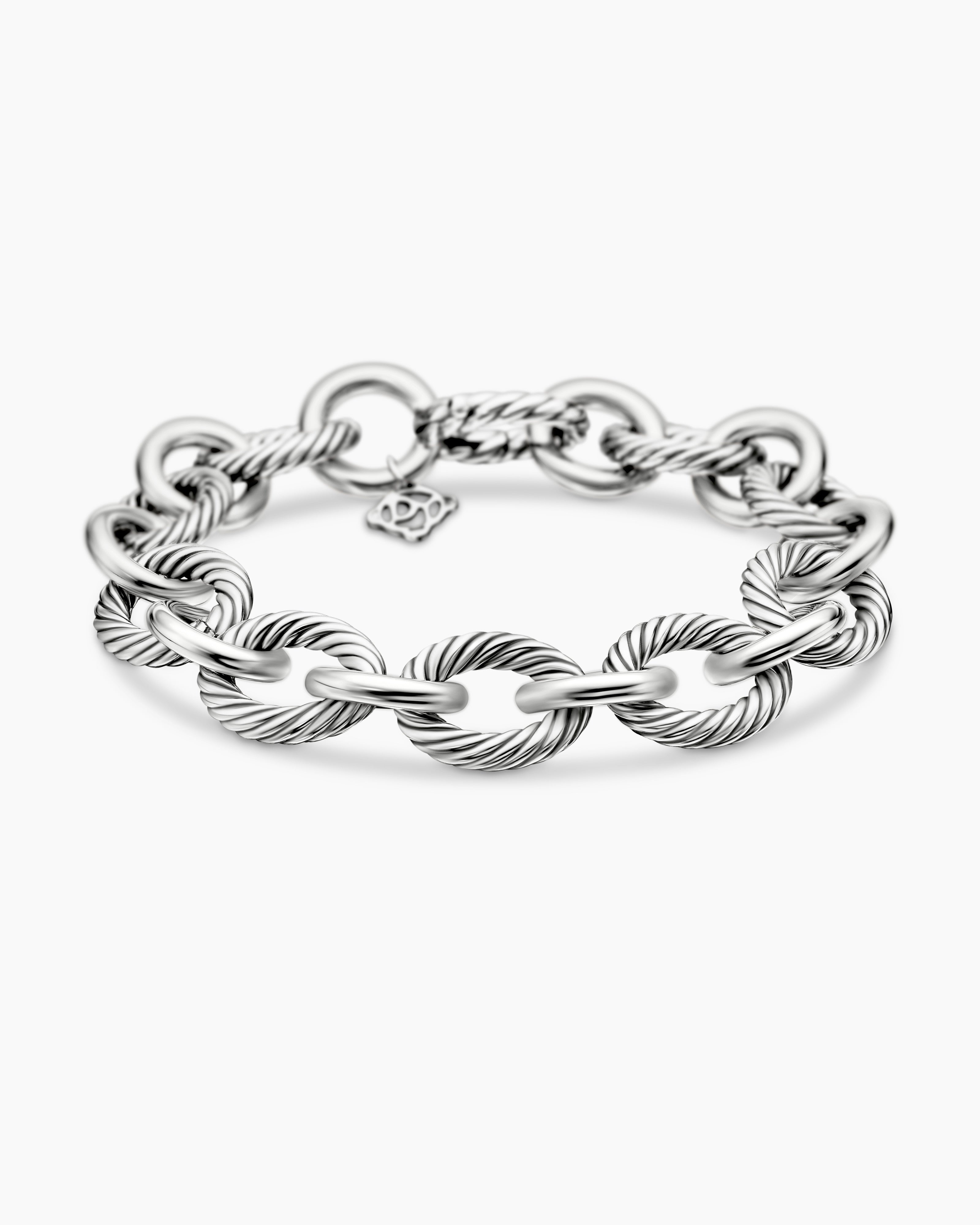 SILVER925 OVAL LINK CHAIN BRACELET/シルバー Sterling Silver Oval Link Chain Bracelet | David Yurman