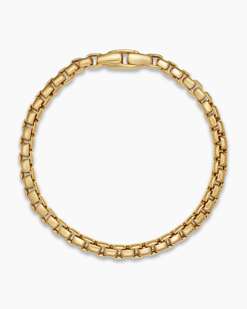 Bracelet Box Chain en or jaune 18 carats, 5 mm hommes