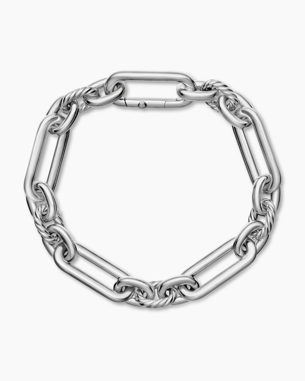 Womens Lexington Chain Bracelet in Sterling Silver, 9.8mm