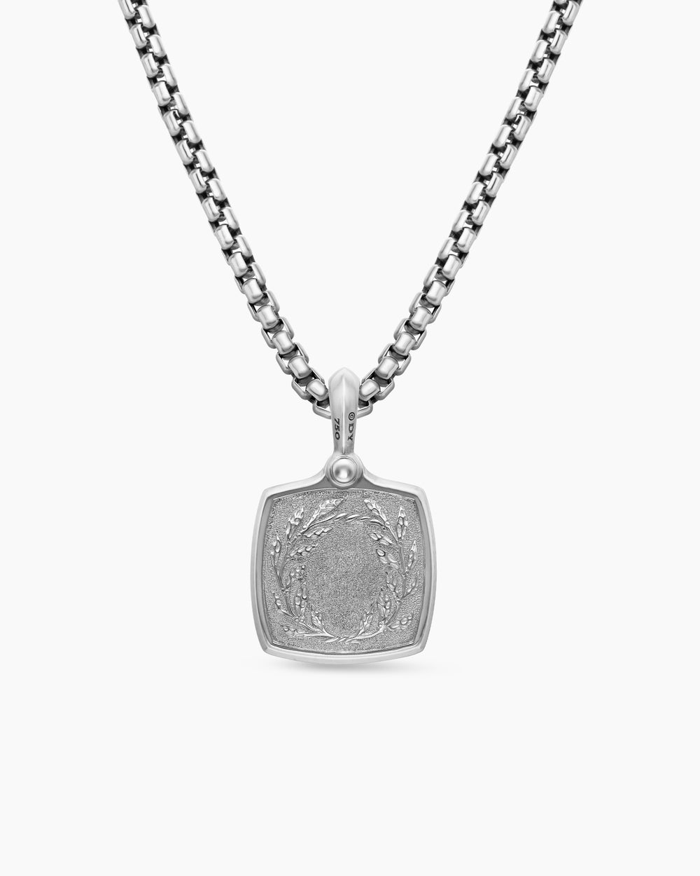Amulette cheval Petrvs® en argent sterling avec or jaune 18 carats, 19 mm pour hommes