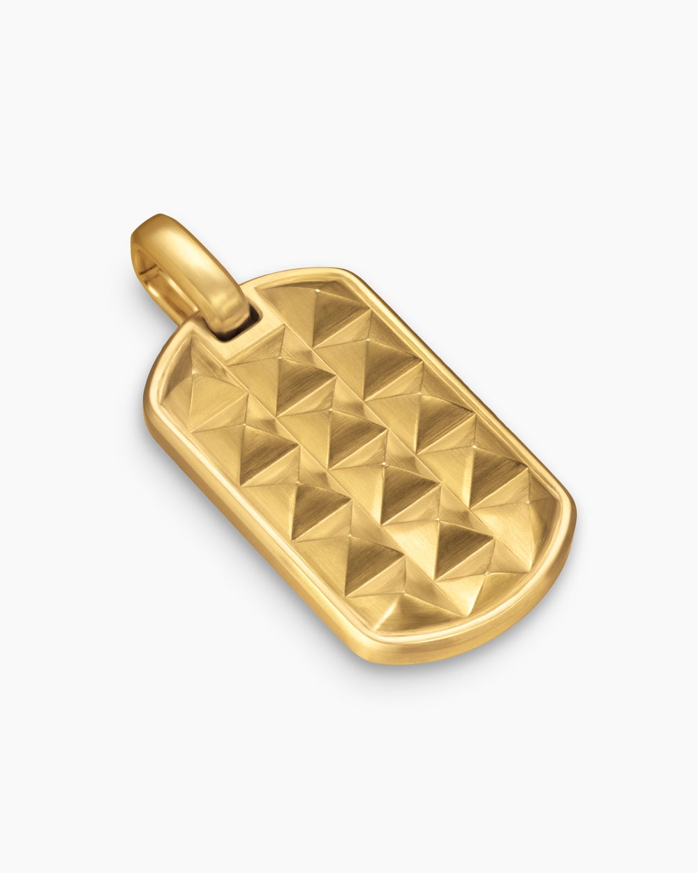 Médaille Pyramid en or jaune 18 carats, 35 mm homme