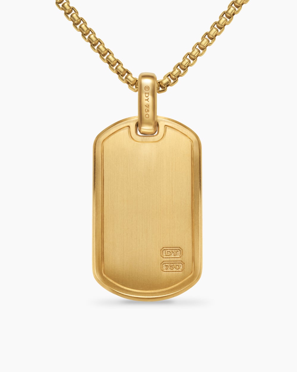 Médaille Pyramid en or jaune 18 carats, 35 mm homme