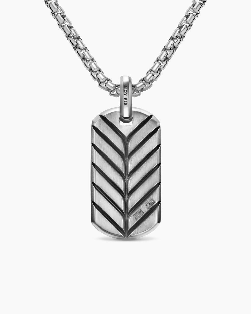 Plaque d’identité Chevron drapeau américain en argent sterling avec saphirs, diamants et rubis, 35 mm hommes