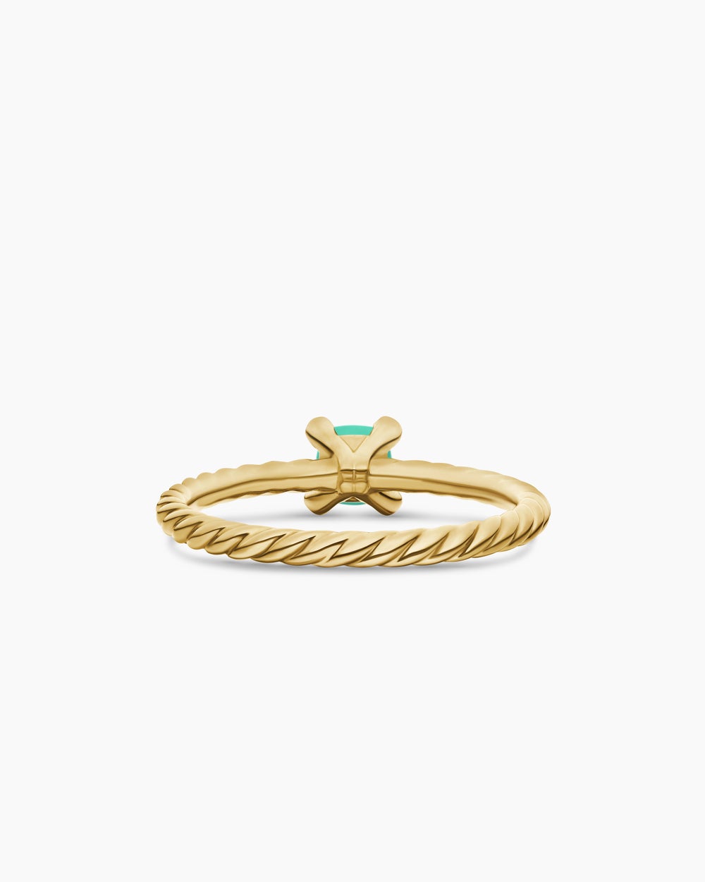 Womens Chatelaine Teen Ring in 18K Yellow Gold, 4mm