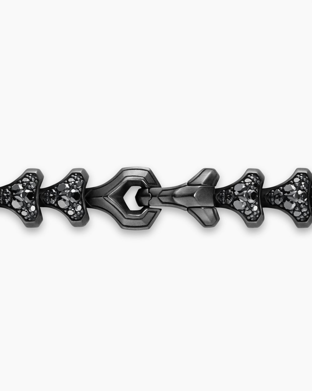 Mens Armory Necklace in Black Titanium, 9.5mm