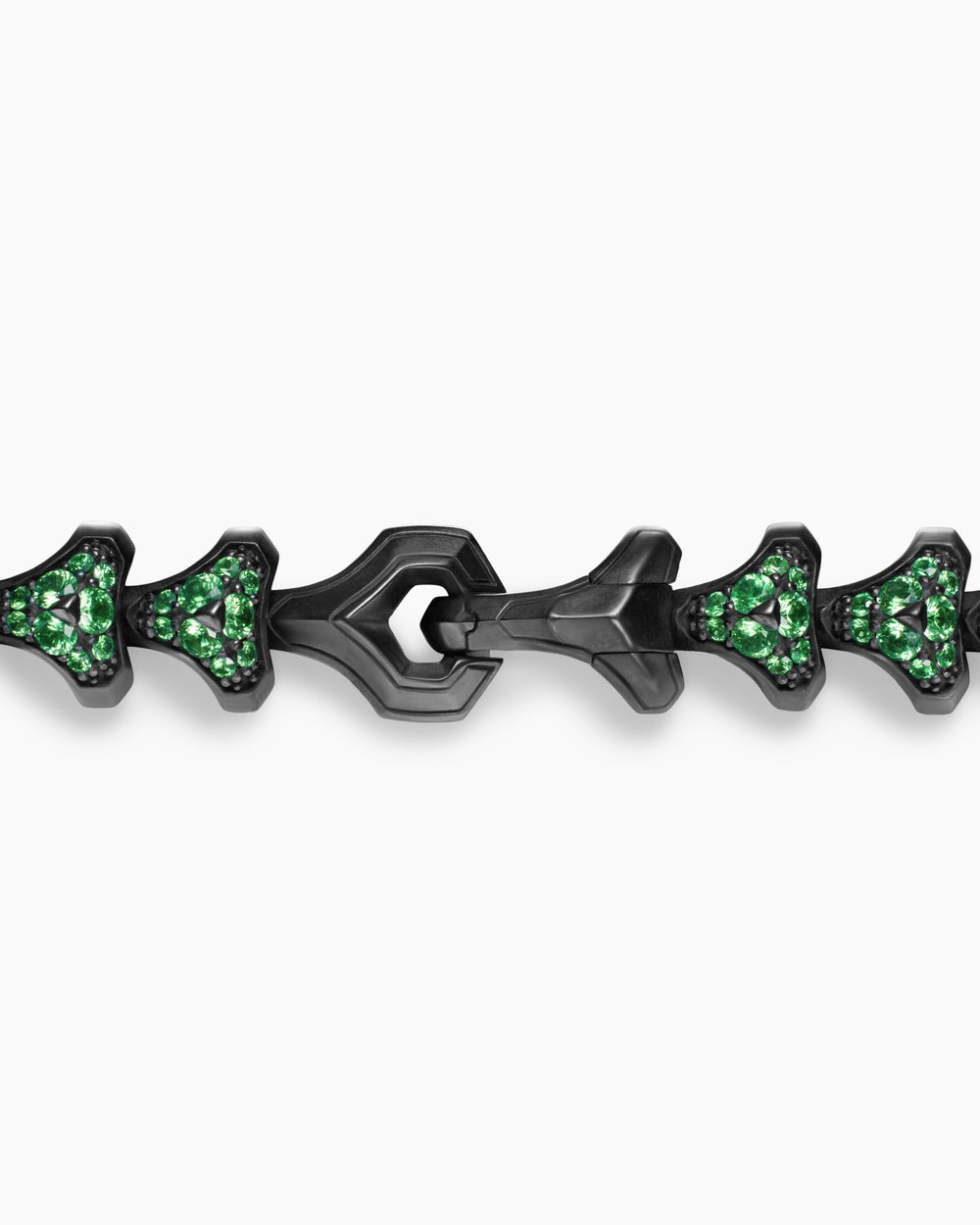 Mens Armory Necklace in Black Titanium, 9.5mm