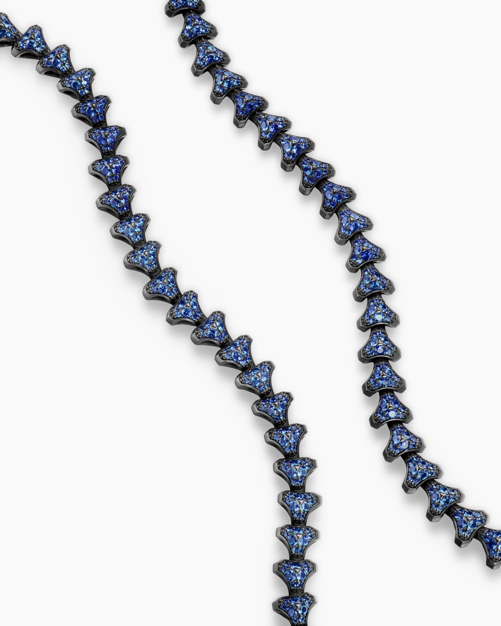 Mens Armory Necklace in Black Titanium, 9.5mm