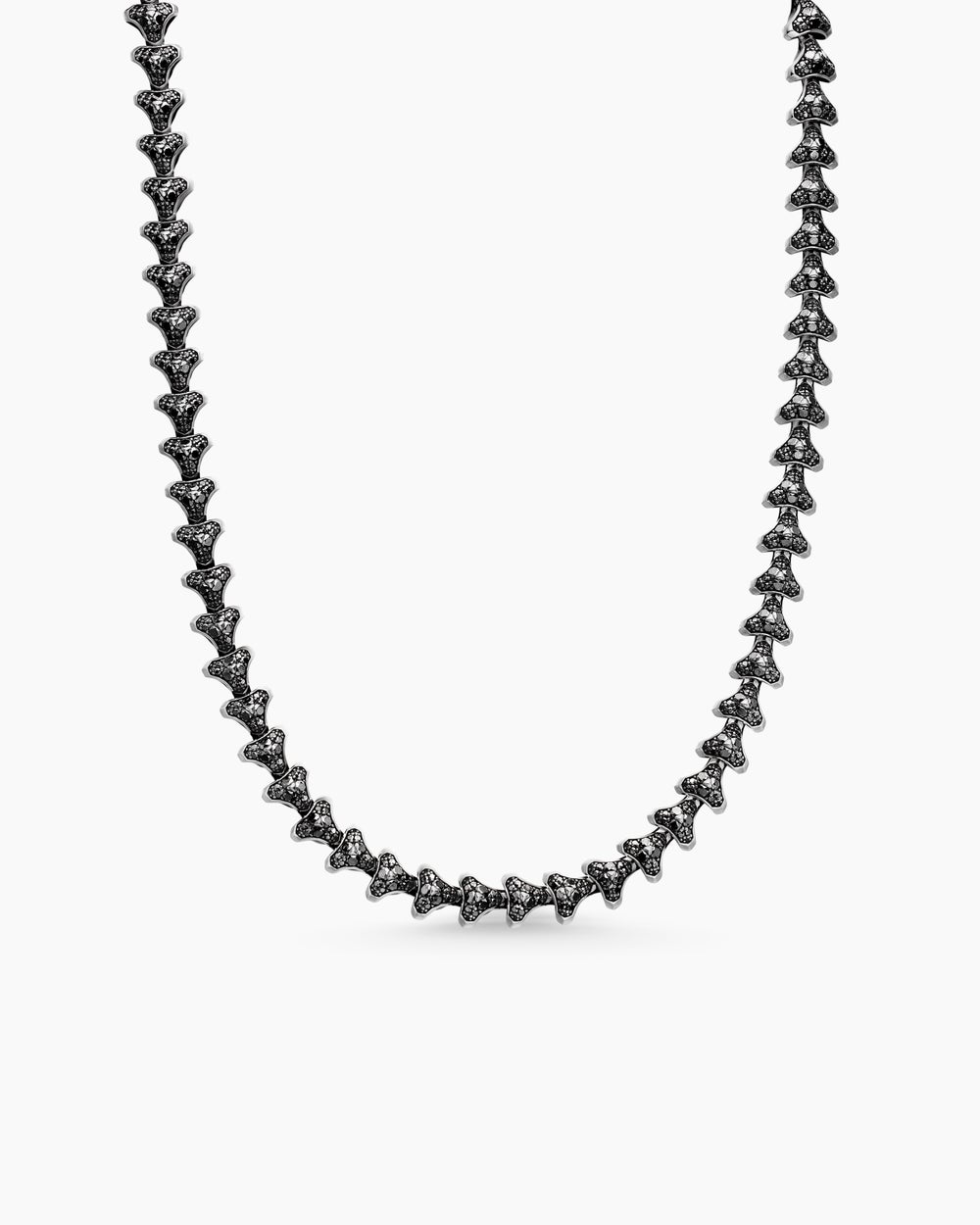 Mens Armory Necklace in Sterling Silver, 9.5mm