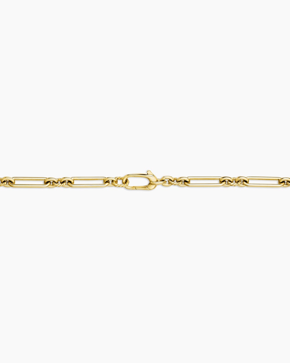 Womens Lexington Chain Necklace in 18ct Yellow Gold, 4.5mm