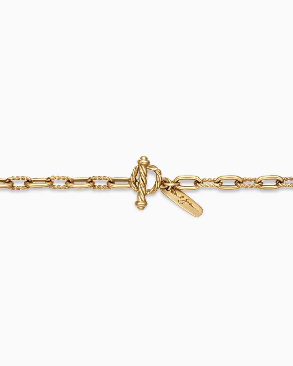 Womens DY Madison® Color Pearl Necklace in 18K Yellow Gold with Pearls, 6.2mm