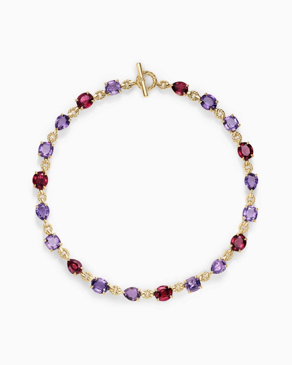 Womens Marbella Toggle Necklace in 18K Yellow Gold