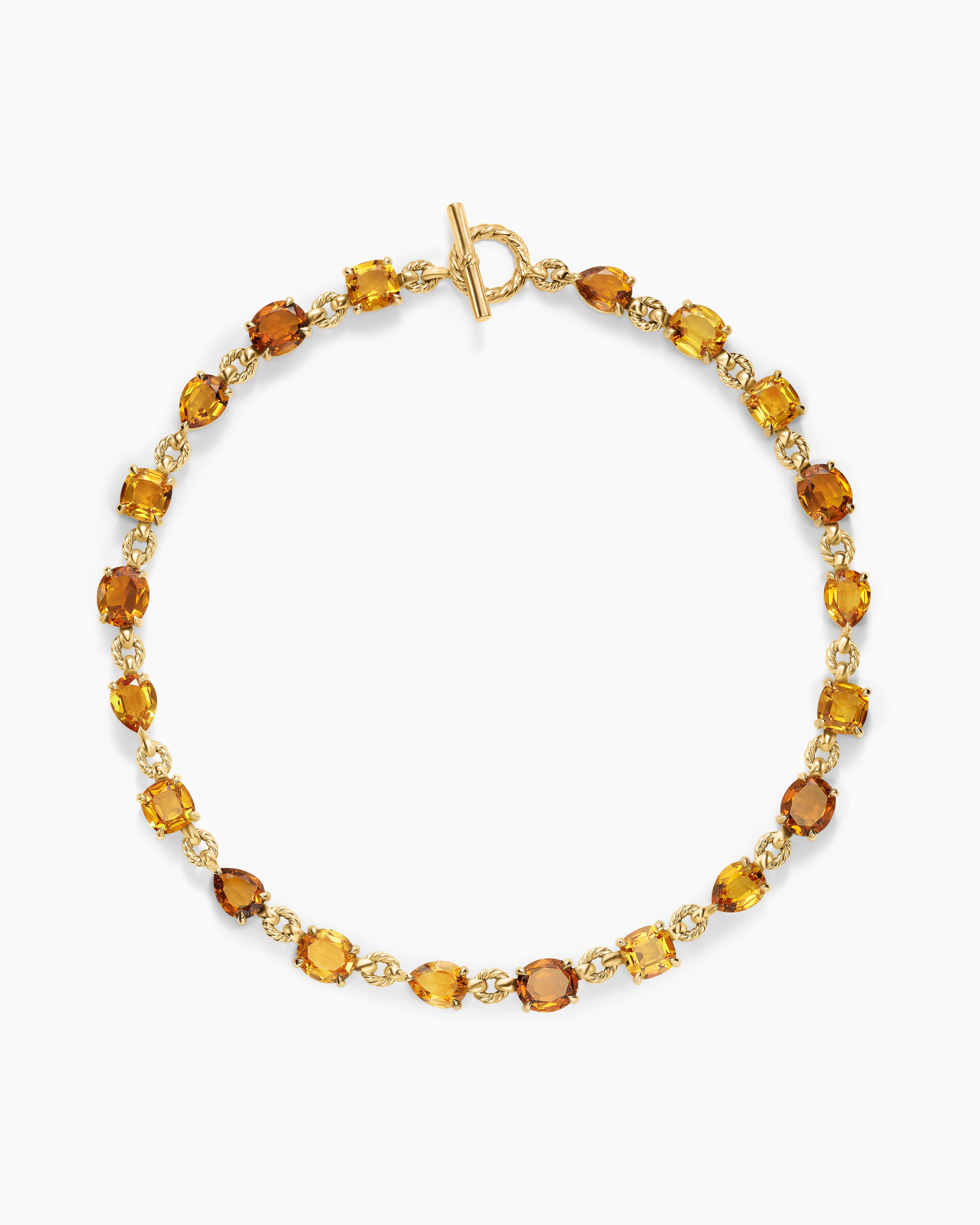 Womens Marbella Toggle Necklace in 18K Yellow Gold