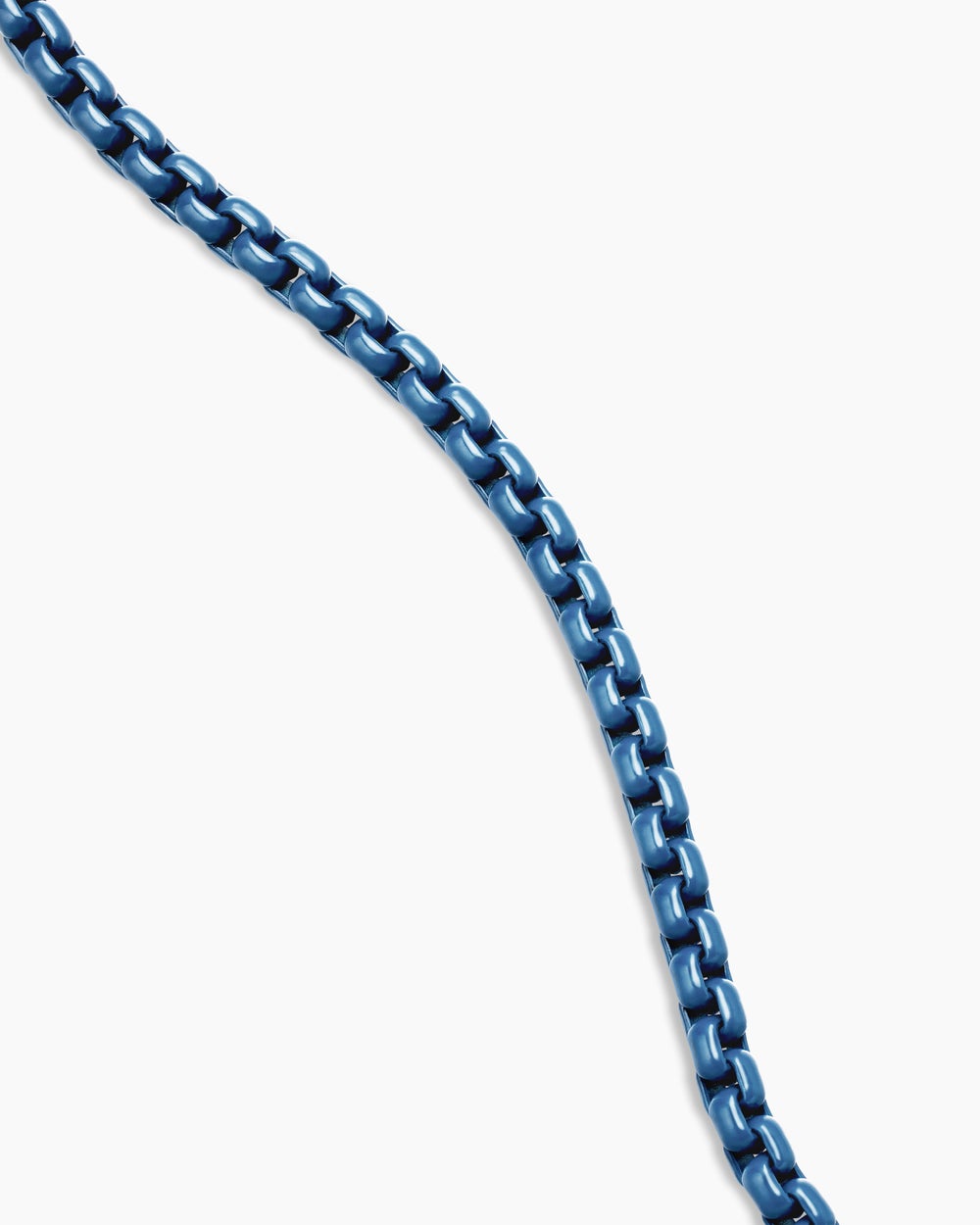 Womens DY Bel Aire Color Box Chain Necklace with 14K Yellow Gold, 2.7mm